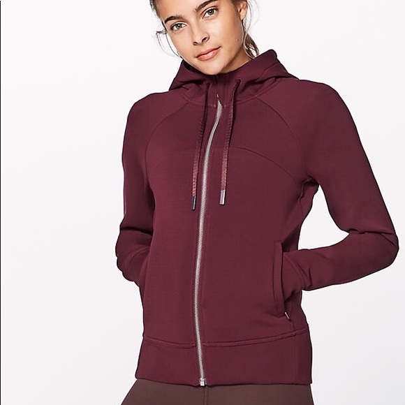 lululemon athletica Jackets & Blazers - Lululemon tech lux jacket garnet red sz 10